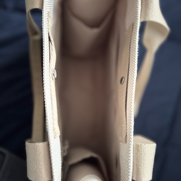 Lululemon Athletica Two Tone Canvas Tote Bag - Picture 7 of 10